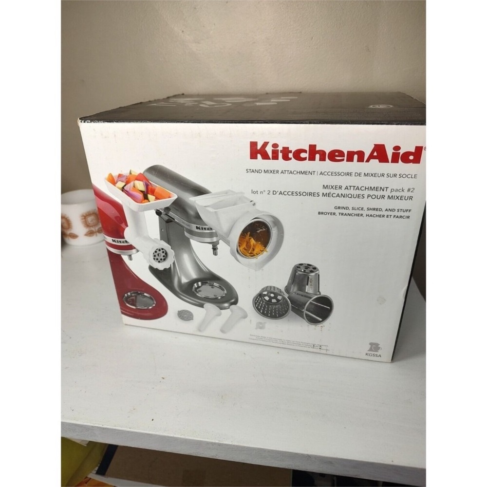 KITCHENAID STAND MIXER ATTACHMENT PACK #2 KGSSA *DISTRESSED PKG